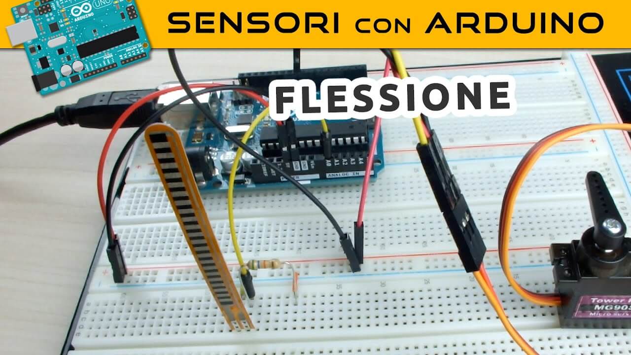 Sensore di flessione - Sensori con Arduino