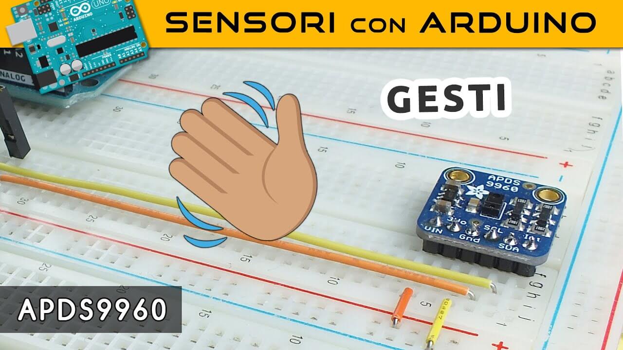 Sensore di riconoscimento dei gesti - Sensori con Arduino