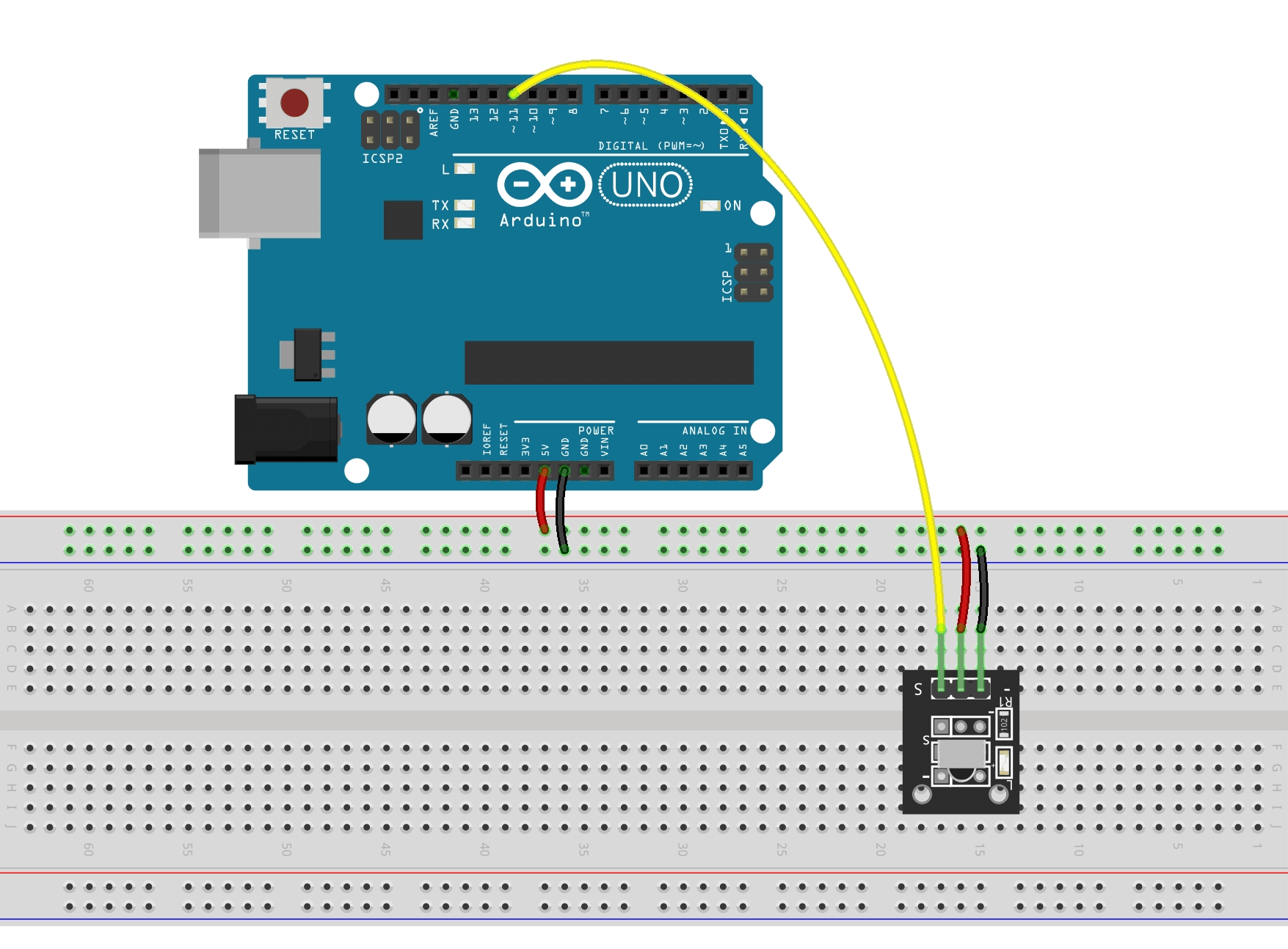 ARDUINO e TELECOMANDO INFRAROSSI