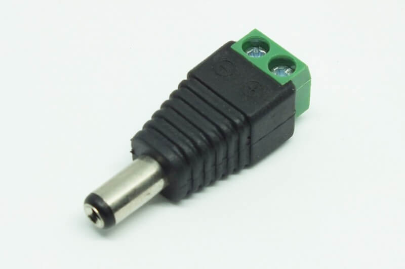 Power jack con morsetti