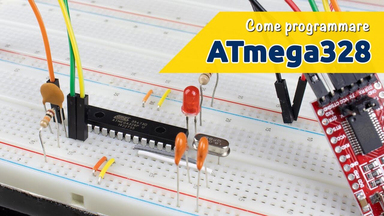 Come programmare il microcontrollore ATmega328