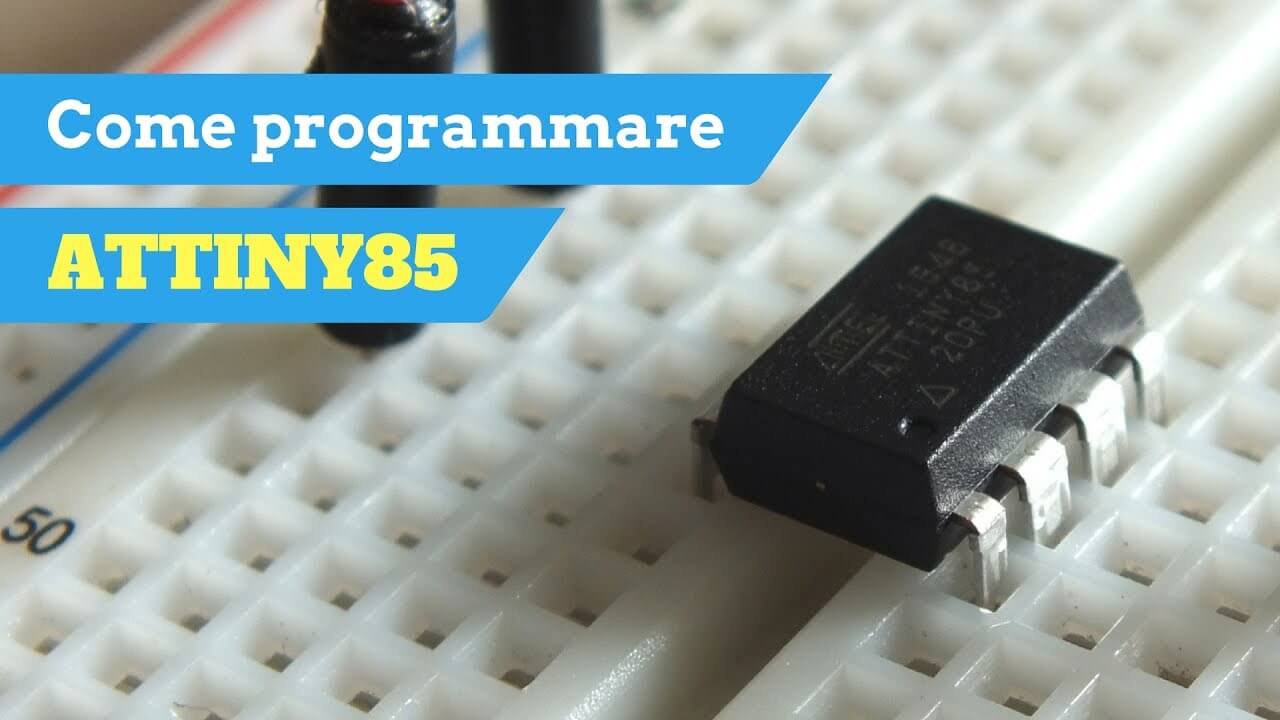 Come programmare il microcontrollore ATtiny85 usando la scheda di Arduino