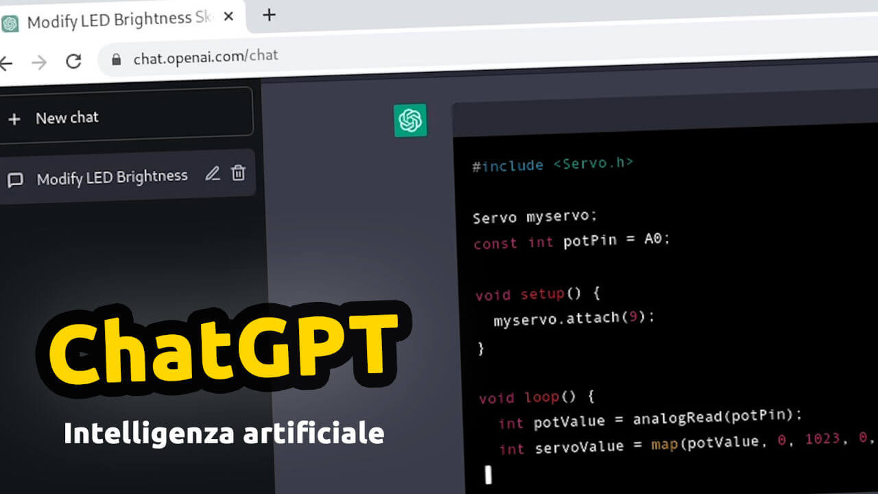 ChatGPT: come usare l'intelligenza artificiale nei progetti con Arduino