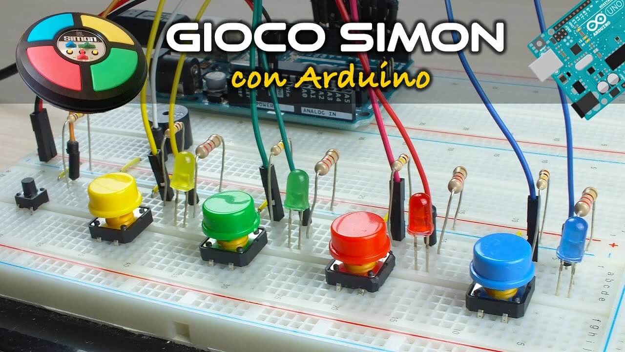 Progetti Arduino #: Gioco Simon con Arduino