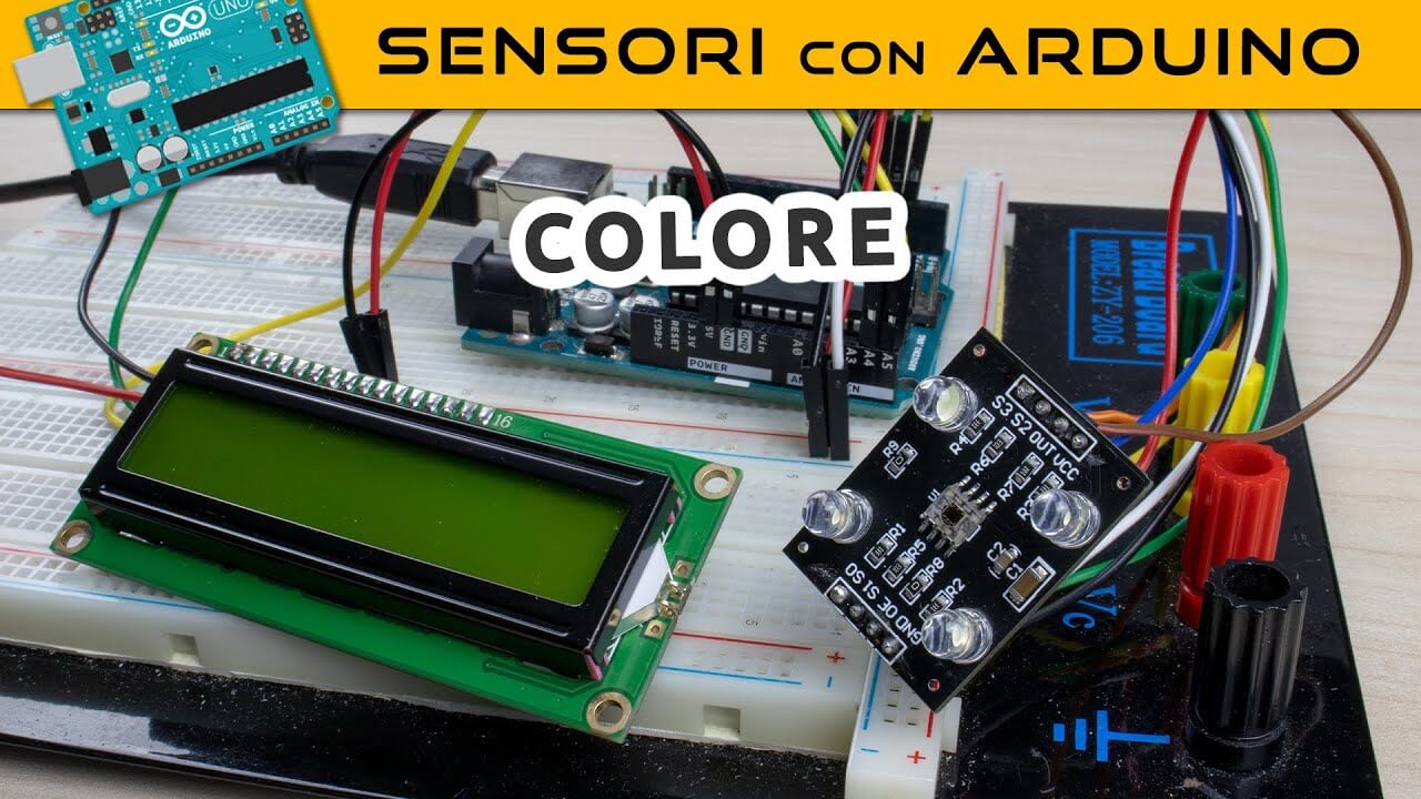 Sensori con Arduino #: Sensore di colore TCS3200