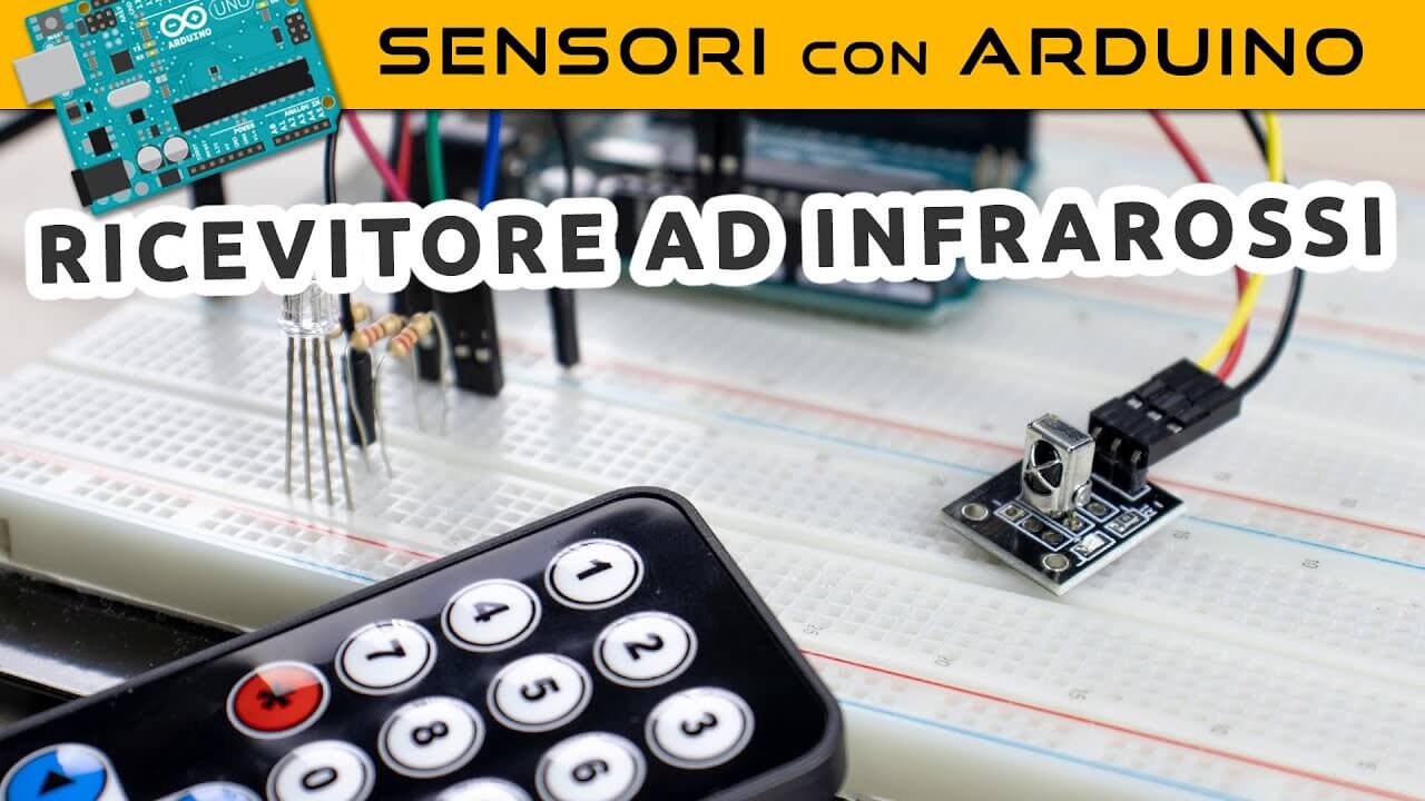 Ricevitore ad infrarossi - Sensori con Arduino