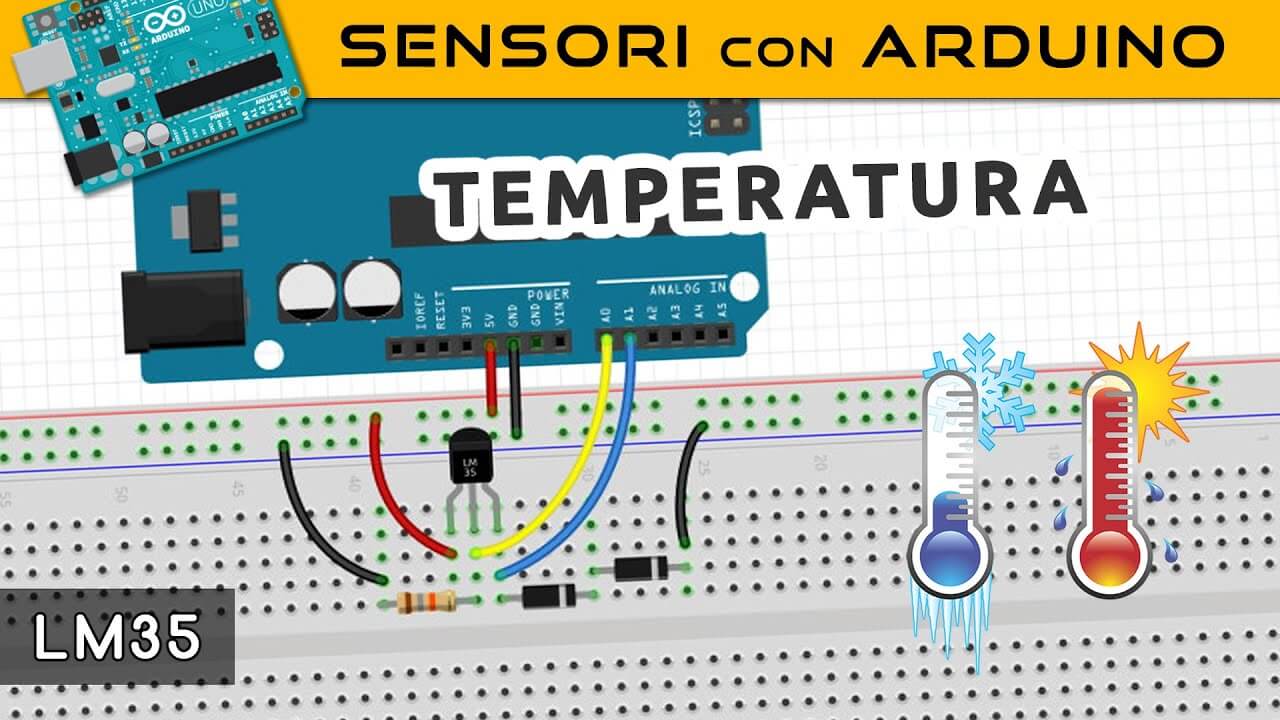 Sensore di temperatura LM35 - Sensori con Arduino